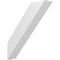 Ekena Millwork 5 1/2-in. W x 22-in. D x 26-in. H Traditional Architectural Grade PVC Knee Brace BRCP055X22X26TRA - alternate 1